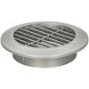 Ventilation Grille - KOTARBAU - Round - Satin Silver - Diameter 70 Mm - Mosquito Net