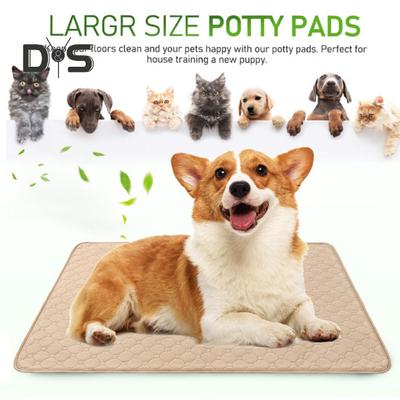 Waschbares Pet Pee Pad, rutschfeste, wiederverwendbare Hundewindelmatte, urinabsorbierendes Pad für das Welpen-Töpfchentraining, wasserdichter Hunde-Autositzbezug