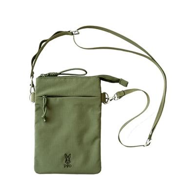 DOD Choisako Sacoche Shoulder Bag, Water-Repellent, Smartphone Shoulder Bag for Women, Crossbody Bag, Vertical Style, Lightweight, Wallet, Travel Bag,