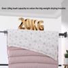 Wall Mounted Retractable Foldable Space Aluminum Drying Rack Clothing Rack Space-saving Helper Comforter Sheet Drying Racks for Home