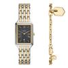 Paseul Es5376Set (Raquel) Raquel Square Bracelet Set Women'S Metal Watch