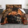 Set Biancheria da Letto Design Tributo Campione di Wrestling (1 copripiumino, 2 federe, piumino non incluso)