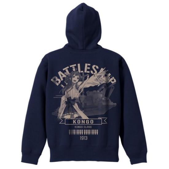 

Kantai Collection Kongo Zip Parka Renewal Navy размер S -KanColle- Ver.