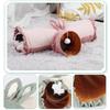 3 Holes Foldable Funny Pet Tunnel Cats for Play Training Toys for Rabbit Tunn
