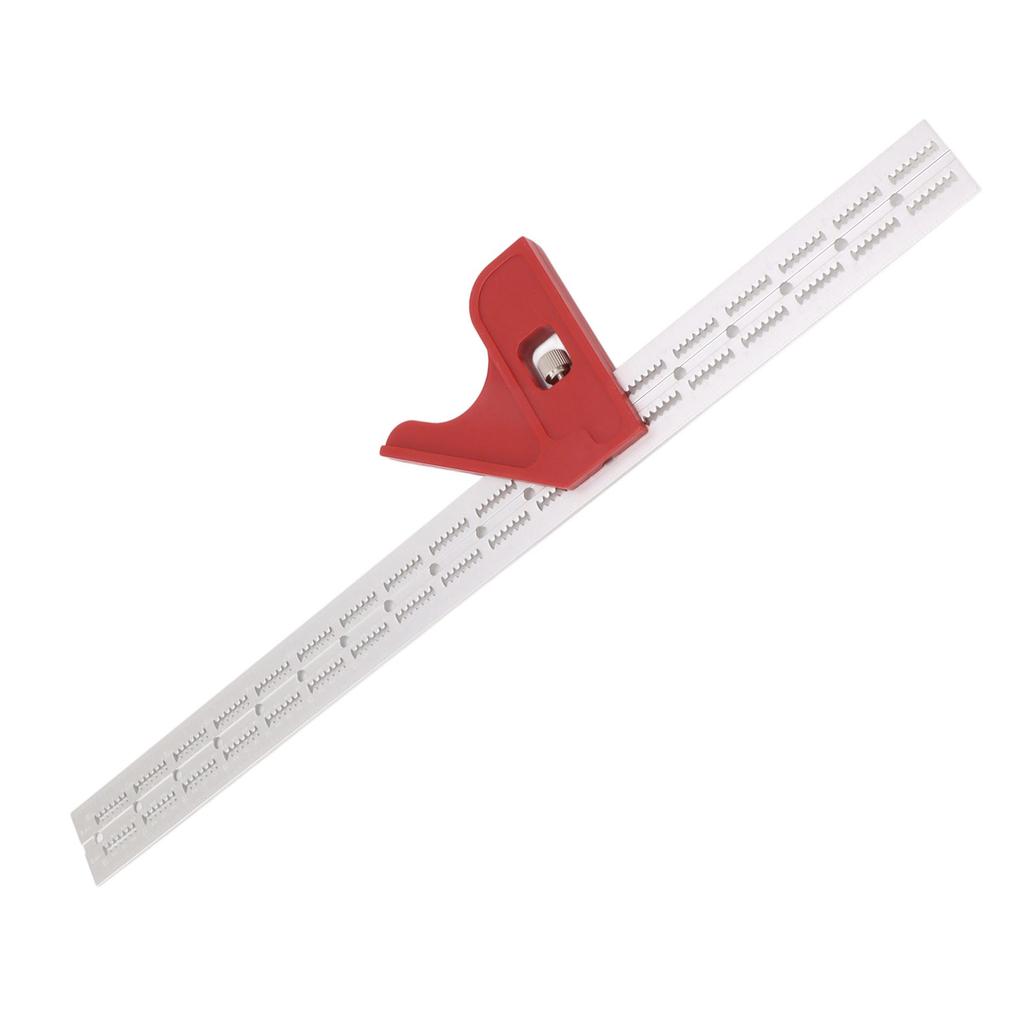 Woodworking Caliper Adjustable Angle Level Hand Measuring Tool Marking Layout Straight Ruler