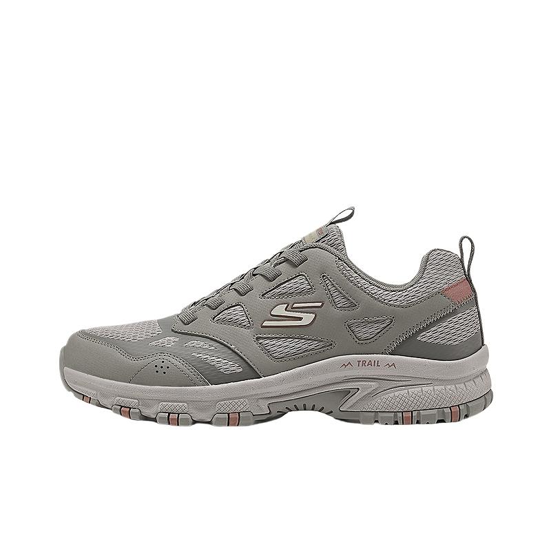 Skechers Outdoor Fashionable Comfortable Versatile Low-Top Outdoor Functional Shoes Men shoes Gray 237384-TPNT 41