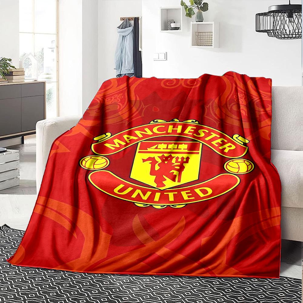 Manchester Blanket Soft Warm Cozy Suitable for Chair Office Chair Bedding Four Seasons Multipurpose Modern Perfect Gift for Relatives and Friends