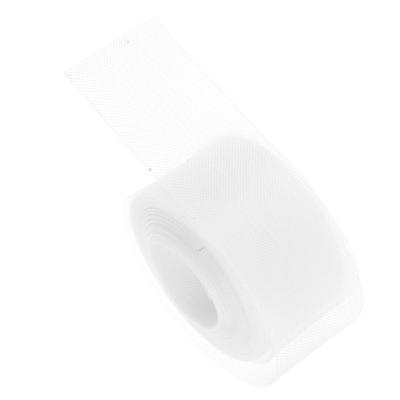 Polyester-Netzgeflecht 5 cm Elastische Rosshaar-Stil-Stäbchen-Borte Steif und doch flexibel für Schneiderarbeiten Kleider Röcke Tüll Organza DIY