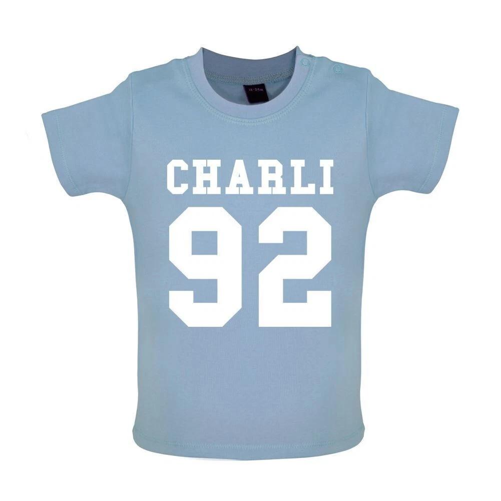 

Charli 92 - Kids Baby Kids Boys Girls Unisex T-Shirt / Bodysuit - Music Musician Tour Love Concert Fan 100