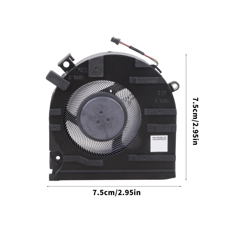 Metal CPU Cooling Fan For 15 FA FB 15T-FA 15-FA100 Laptops Easy Installation Quiet and Efficient Heatsink