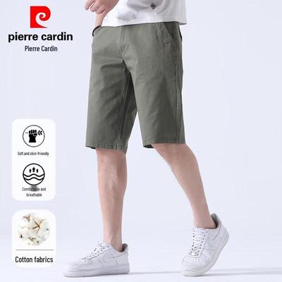 Shorts Décontractés Mi-Longs en Coton pour Homme