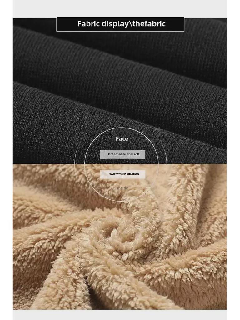 Herren Lockerer Einfarbiger Pulloveranzug - Warmes Lässiges Zweiteiliges Set mit Strickjacke und Hose