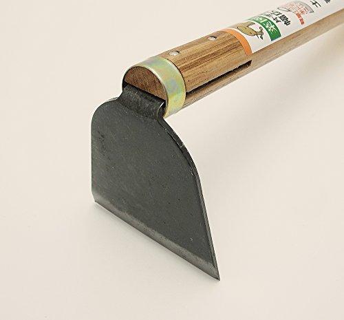 Asaka Industrial Elephant One-Handed Hoe, Wide, 11.8 Inches (300 Mm), Vertebrae Pattern with Grip
