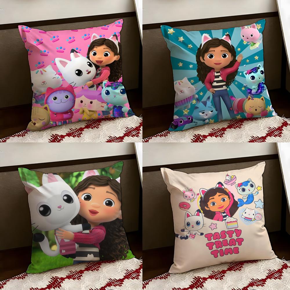 GGabbys DDollhouse Cushion Cover Reversible Soft Durable Pillow Cover Home Car MultiScene Use for Daily Comfort