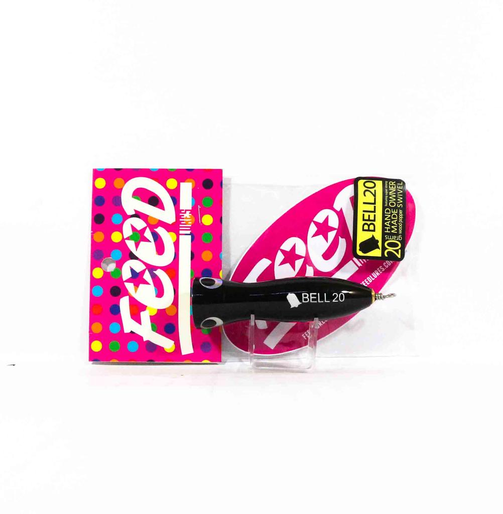 Feed Bell 20 Hand Made Wood Popper Floating Lure 20 Grams 100 (4100)