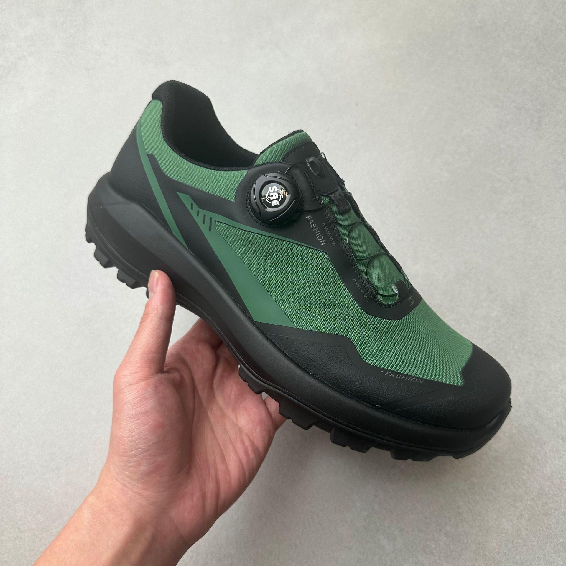 

Spring new outdoor business men s shoes soft sole comfortable ultra-light off-road shoes breathable cloth men s sports and leisure shoes 46 темно-зеленого