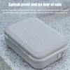 Drone Storage Bag Handheld Flying Camera Accessory Box Splash-proof PU Portable Carrying Case Shoulder Bag for Outdoor Shooting