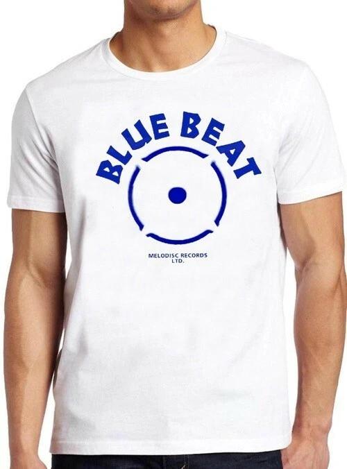 Blue Beat Records R&B Ska Music Label Vinyl Vintage Cool Gift Tee T Shirt M176 S