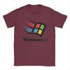 Windows95 Accessories Unisex T Shirts 100% Cotton Tee Graphic Printing  Tops T-shirt