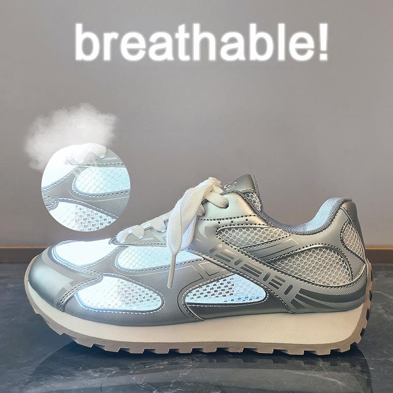 New Dad Shoes for Women Summer Student Sports Running Casual Shoes Mesh Breathable