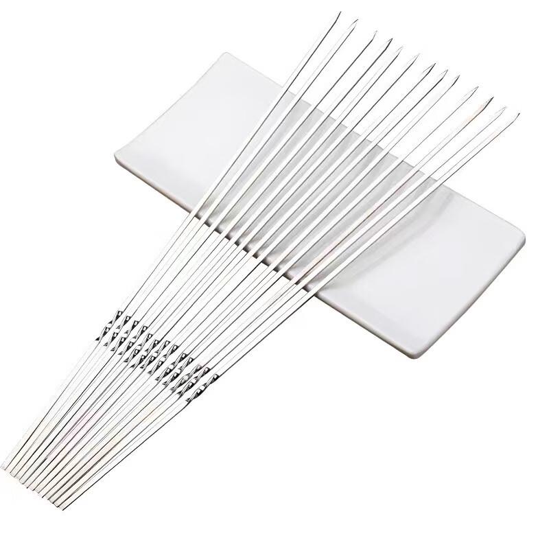 Aoran Stainless Steel Flat BBQ Skewers