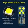 10Pcs T10 W5W LED λαμπτήρες Canbus για BMW Mercedes Αυτοκίνητο Εσωτερικό Ανάγνωση Χώρος στάθμευσης Πλαϊνά Φώτα Μαρκαδόρου Λευκό Μπλε Φωτιστικό Πορτμπαγκάζ Χωρίς Σφάλμα 12V