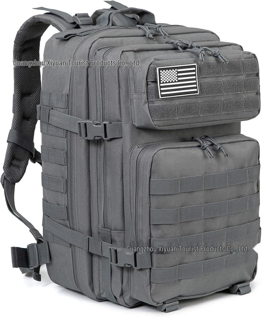 45l Tactical Backpack With 3p Molle System For Outdoor Sports Travel