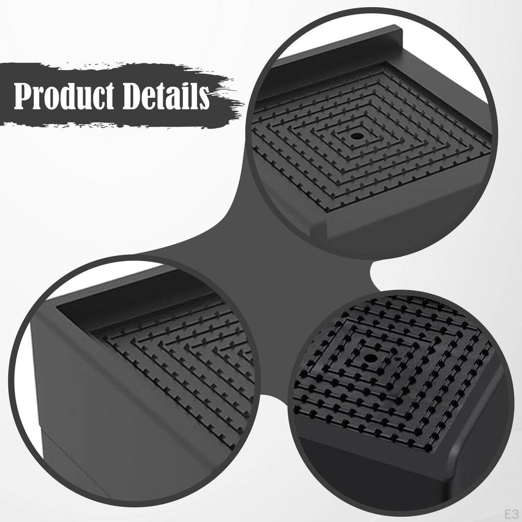 4 Pieces Bed Lifters for Furniture And Space Utilization