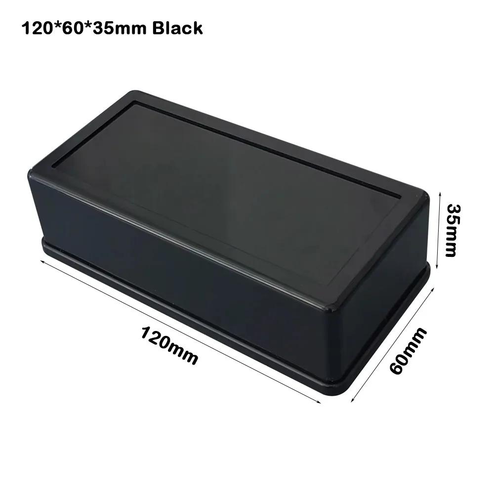 Waterproof Project Enclosure Boxes ABS Plastic 10 Styles Storage Case White Black Housing Instrument Case Electronic Supplies