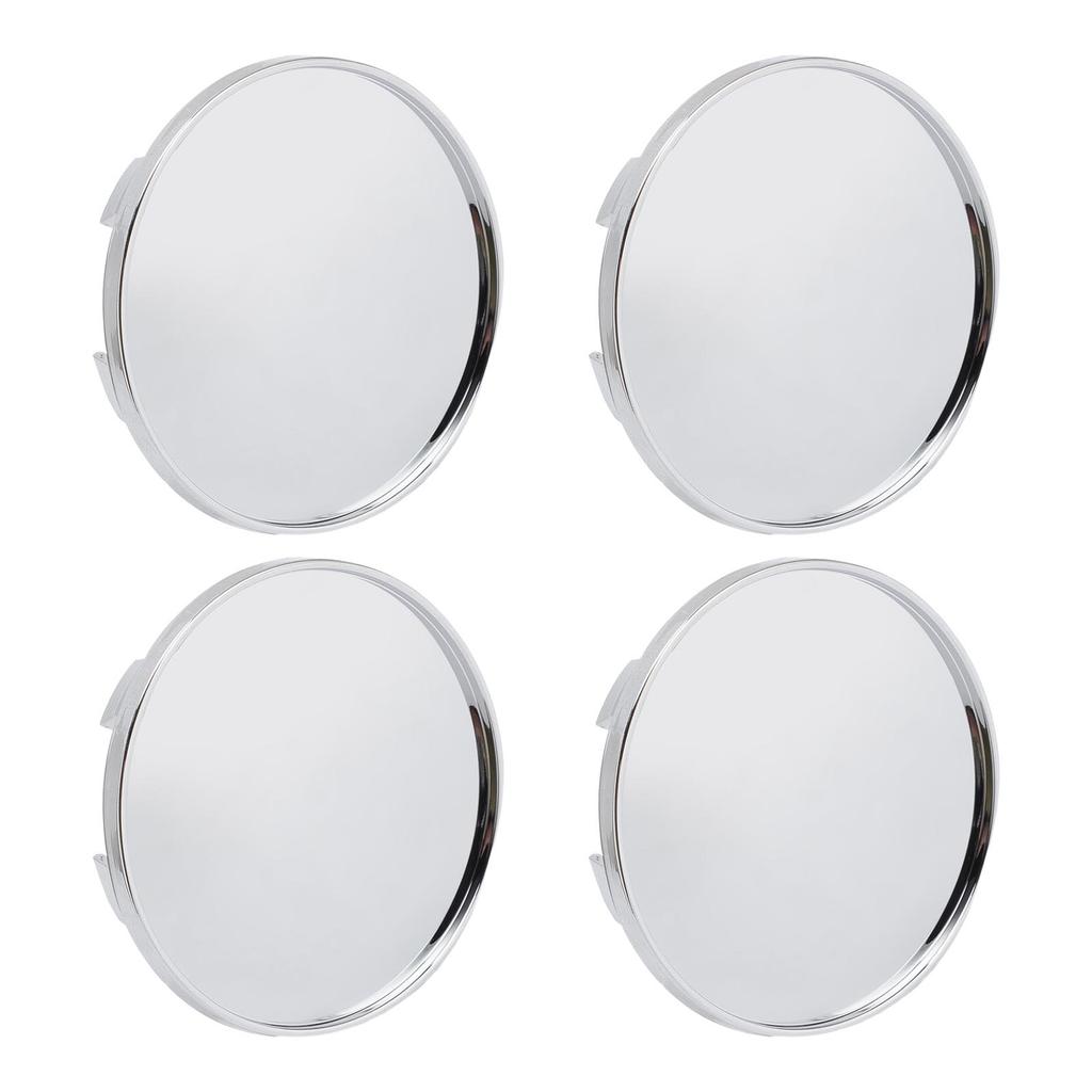 4pcs Wheel Center Caps Excellent Sealing Exquisite ABS Snap On Wheel Center Hub Cap Cover 69mm Outer Diameter for