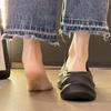 Thick soled slippers for women at the beach, perfect for outdoor wear on stairs, height increasing and cool sandals
