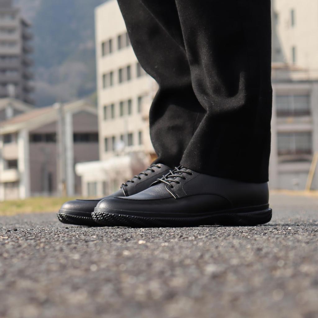 Spingle SP-6141 Black, Large (26.5cm) Men's Waterproof Business Sneakers