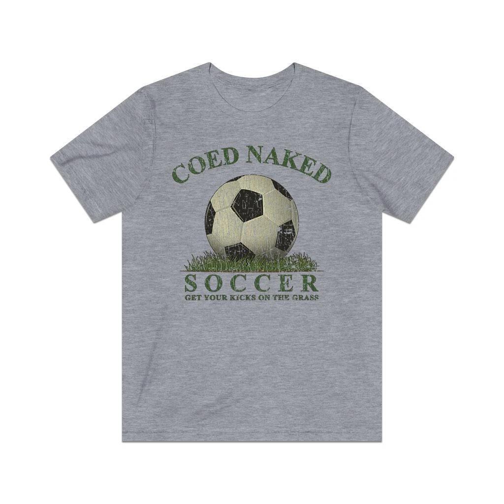 Coed Naked Soccer 1996 Vintage Men s T shirt 3XL