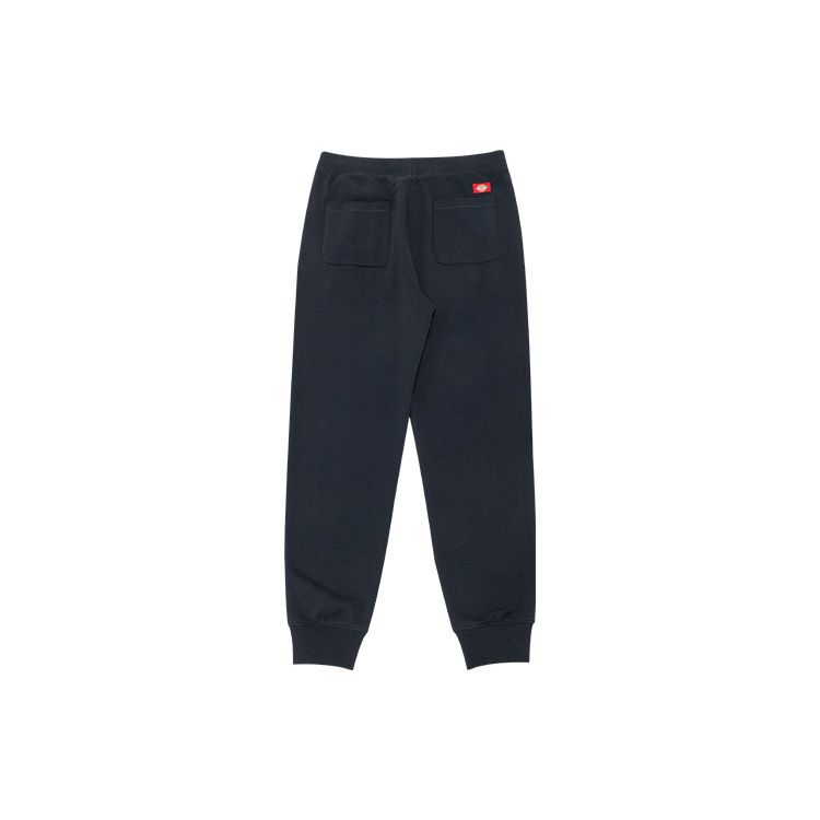 Dickies FW21 Side Logo Print Cuffed Knit Sweatpants Unisex bottoms Deep-Navy DK007066CG7
