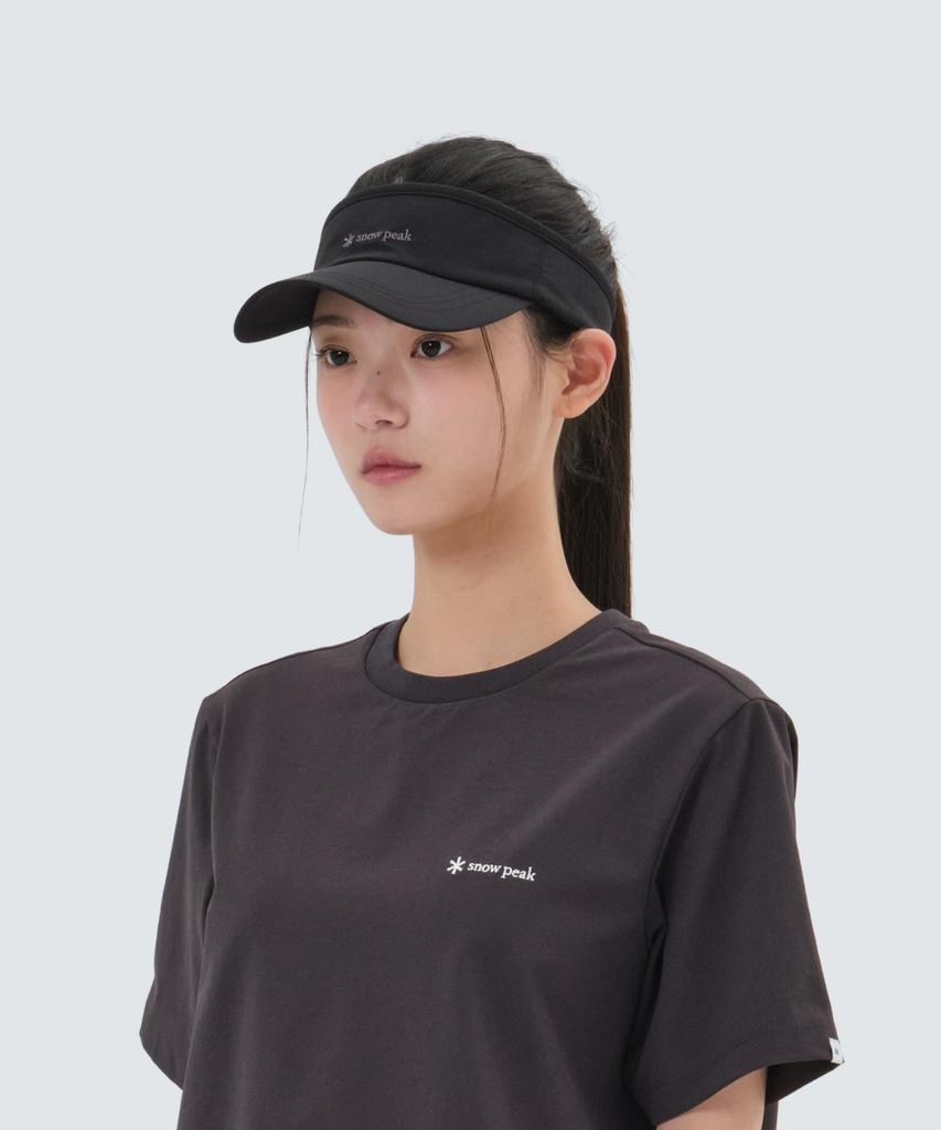 SNOWPEAK APPAREL Cooling Sun Cap (S25Mmfsc77) Black