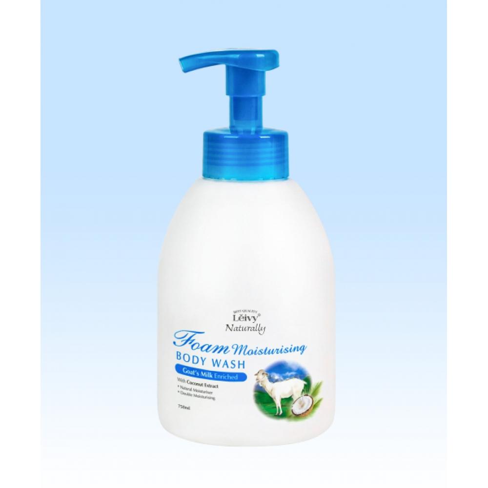 Leivy Goat Milk Foam Body Wash 750ml NONE