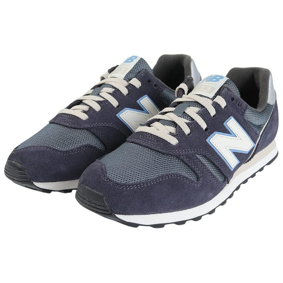 New Balance Nb 373 Comfortable Versatile Low-Top Casual Running Shoes Men Sneakers Blue White ML373OK2