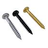 100Pcs Metal Pickup Frame Fixing Screw Guitar Humbucker Pickup Rings Mounting Screws for Electric Guitar Enduring