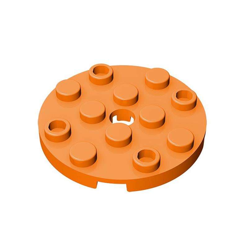 High-Standard-Quality 100Pcs High-Quality 60474 High-Quality 4X4 High-Quality Round High-Quality Plate High-Quality Building High-Quality Blocks