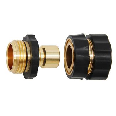 2Pcs Garden Hose Connector Quick Connector Male and Female Set