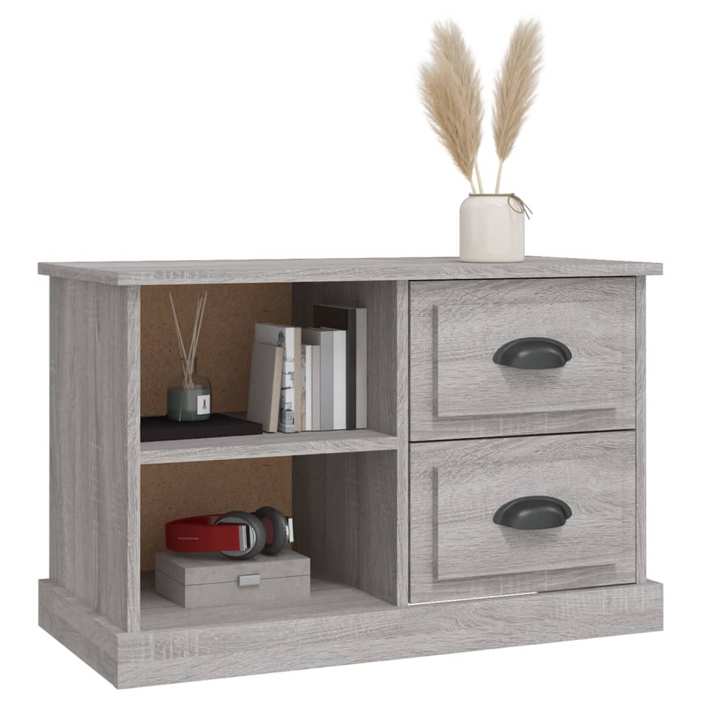 Szafka Pod Tv, Szary Dąb Sonoma, 73X35,5X47,5