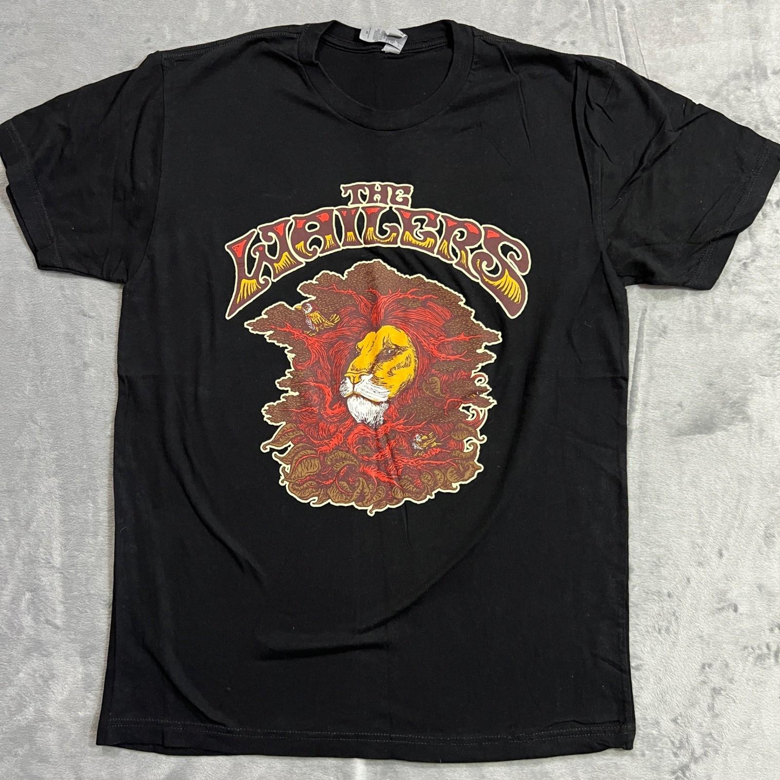 The Wailers T Shirt Lion Graphic Tee Men Medium Black Reggae Jamaican Bob Marley Unisex T-Shirt XXXL