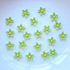 100 Pz 8mm Resina 3D Colorato Mini Fiore Gemme Flatback Figurine Scrapbook Wedding Applique Nail Art Decor Artigianato