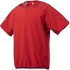 DESCENTE Baseball Training Wear Hybrid Size Shirt, Red, S, DBX-3607