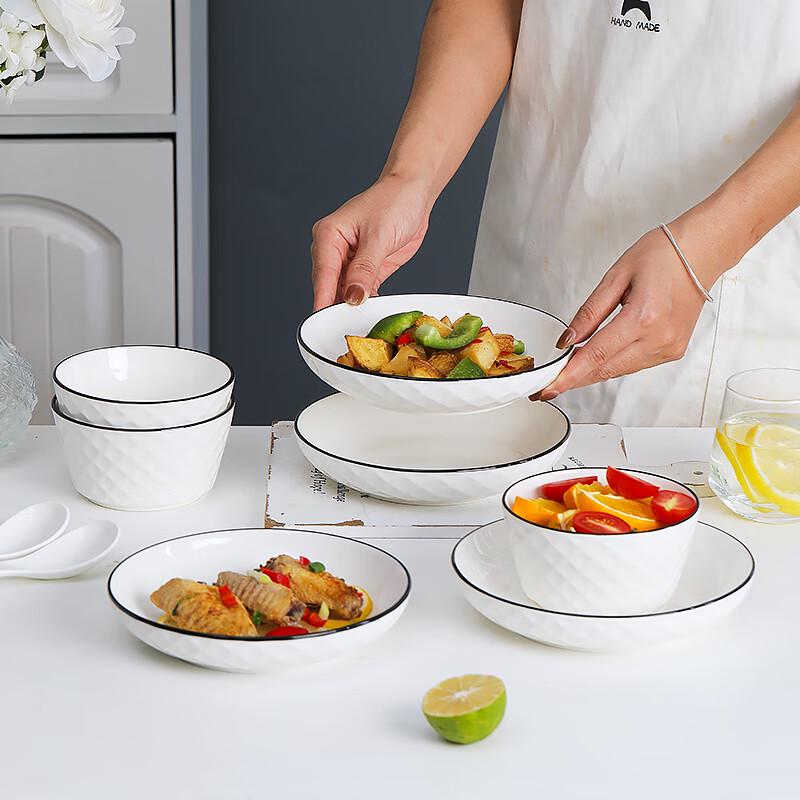 Huihuang Japoński Styl Ceramiczny Zestaw Stołowy