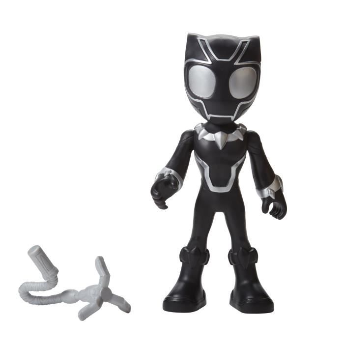 Spidey Figurine Black Panther 22.5 cm, Jouet de Super-héros préscolaire, Spidey et Ses Amis Extraordinaires, dès 3 ans