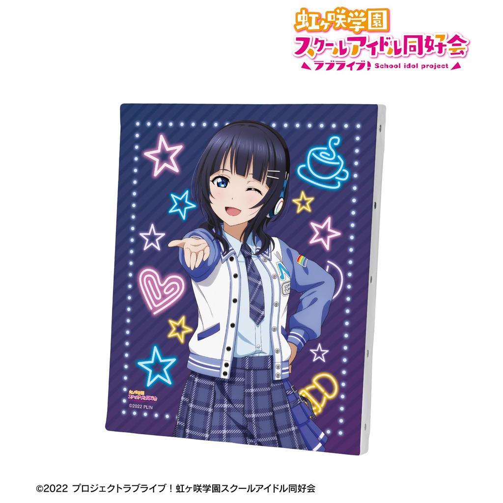 Love Live! Nijigasaki High School Idol Club Original Illustration Karin Asaka Miracle STAY TUNE! Canvas Board