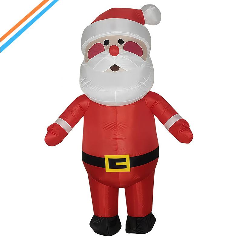 Christmas Elk Gingerbread Man Costume Party Party Atmosphere Props Santa Inflatable Costume