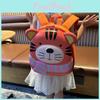 Cartoon Animal Tiger Pattern Kids School Bag Hard Shell Backpack For Toddlers
