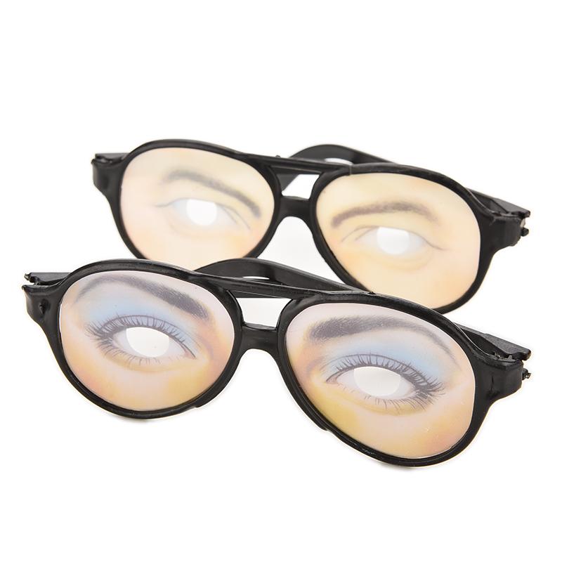 Funky Funny Glasses Christmas Halloween Joke Gift Ideal Secret Santa Present Wonky Eyes